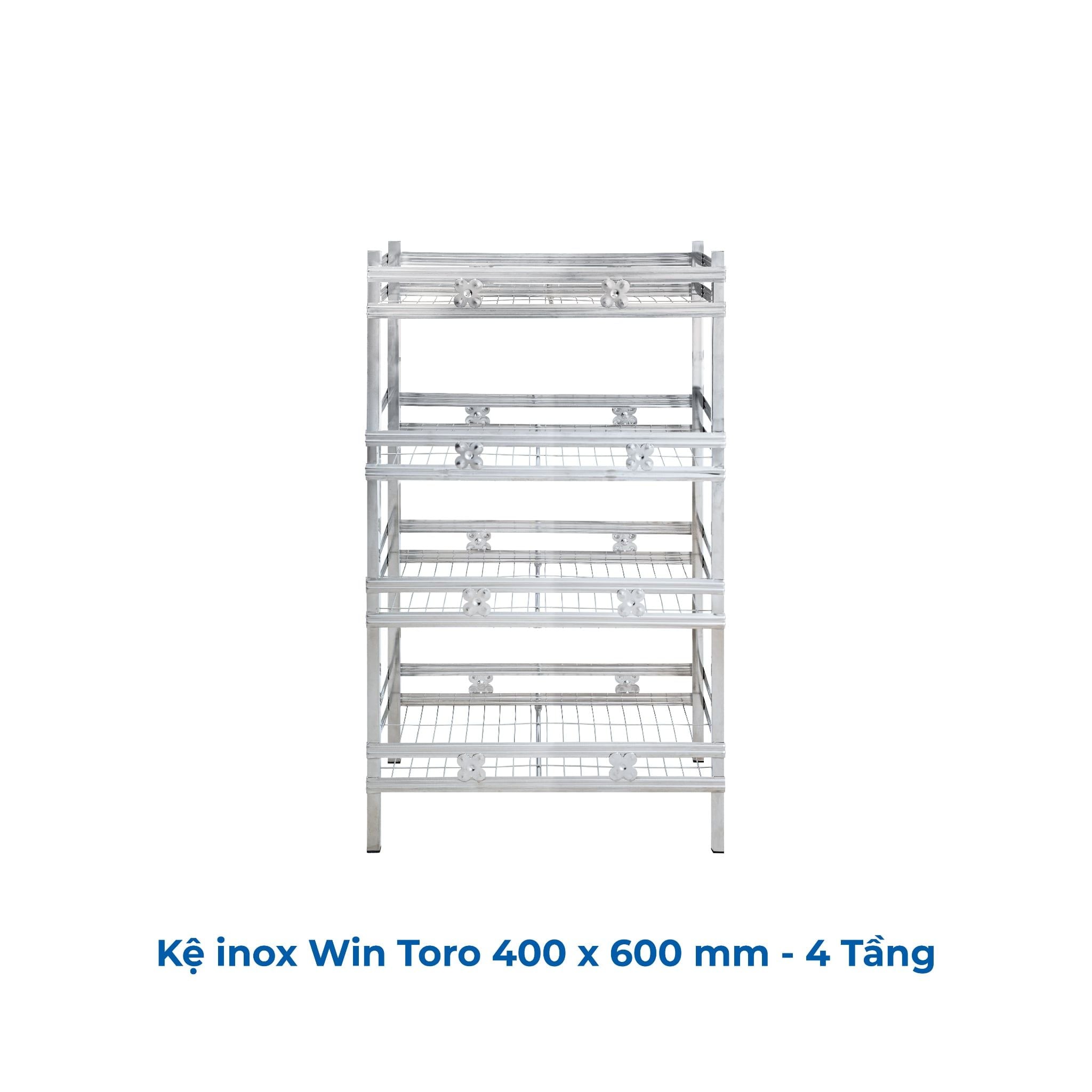  Kệ inox WIN TORO 400 x 600 mm 