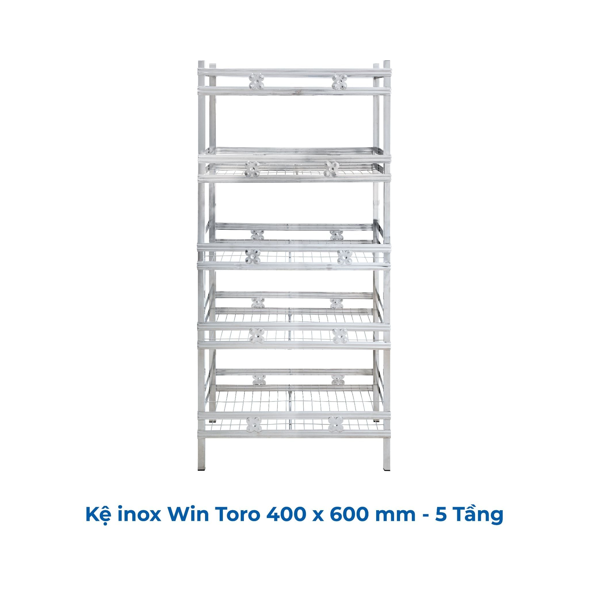  Kệ inox WIN TORO 400 x 600 mm 