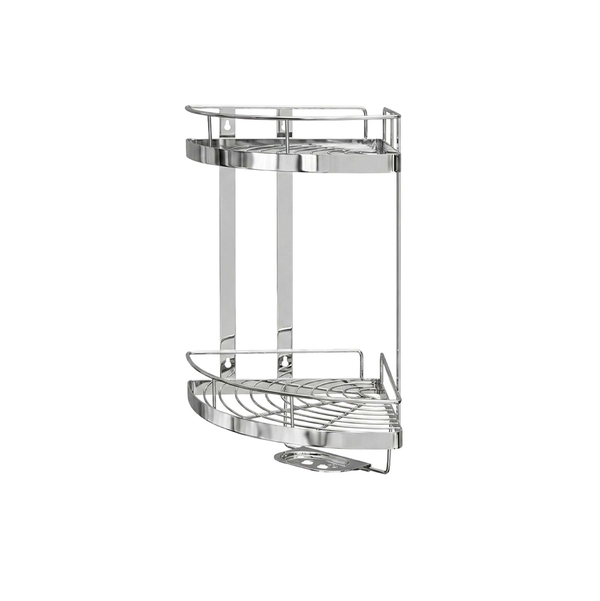  Kệ góc xà phòng inox La Deli 2 tầng 304 