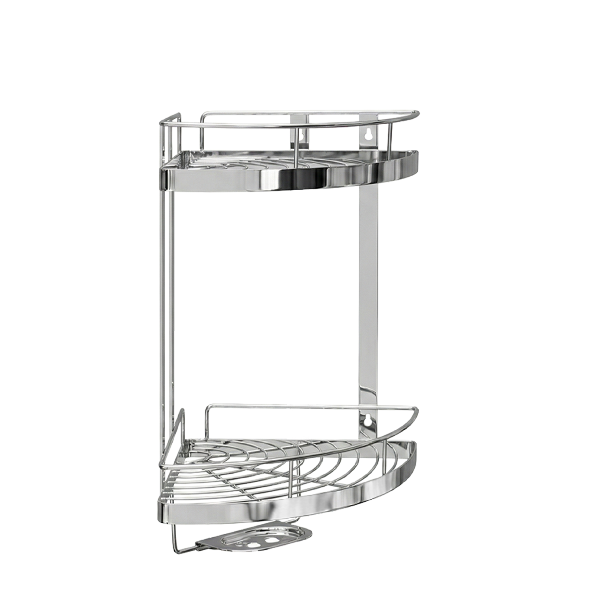  Kệ góc xà phòng inox La Deli 2 tầng 304 