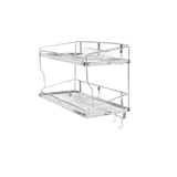  Kệ treo la inox Deli 2 tầng 304 