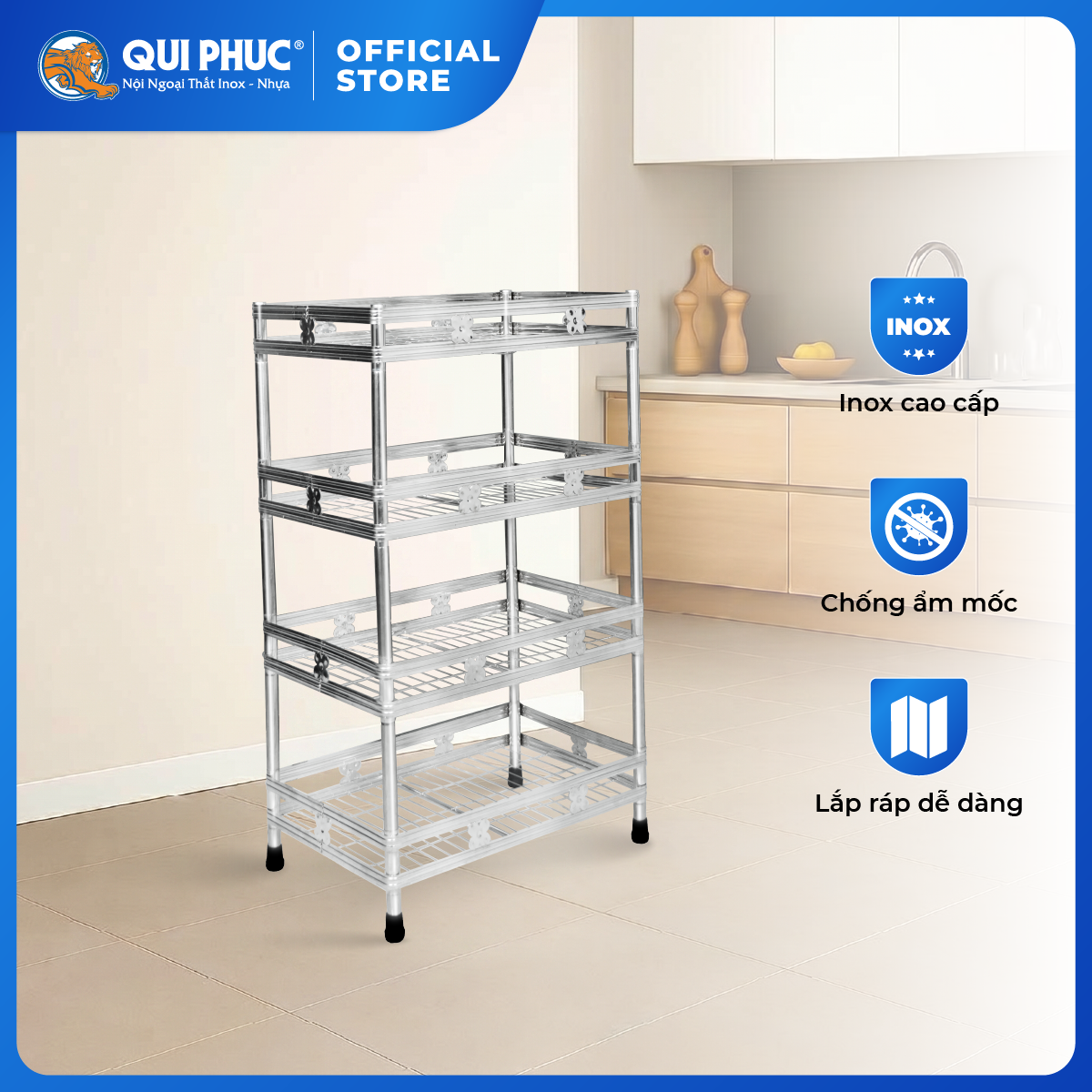  Kệ inox WIN la 