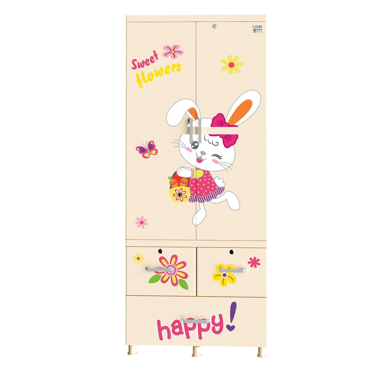  Tủ nhựa LOUIS 2 tầng 