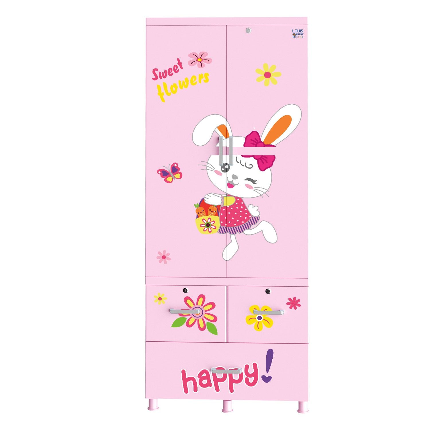  Tủ nhựa LOUIS 2 tầng 