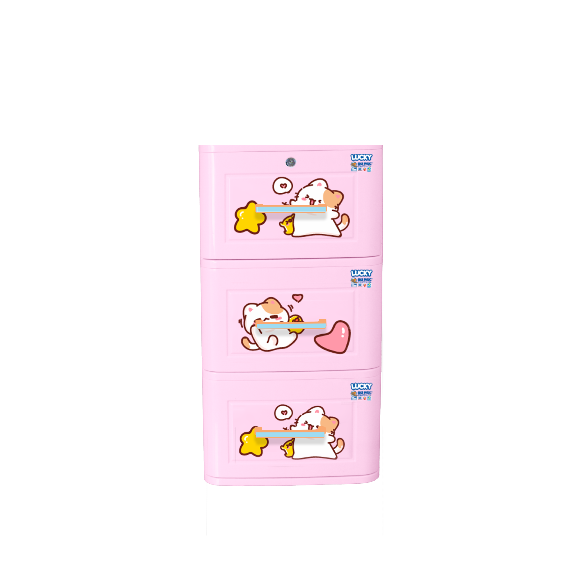  Tủ nhựa LUCKY 3 tầng 
