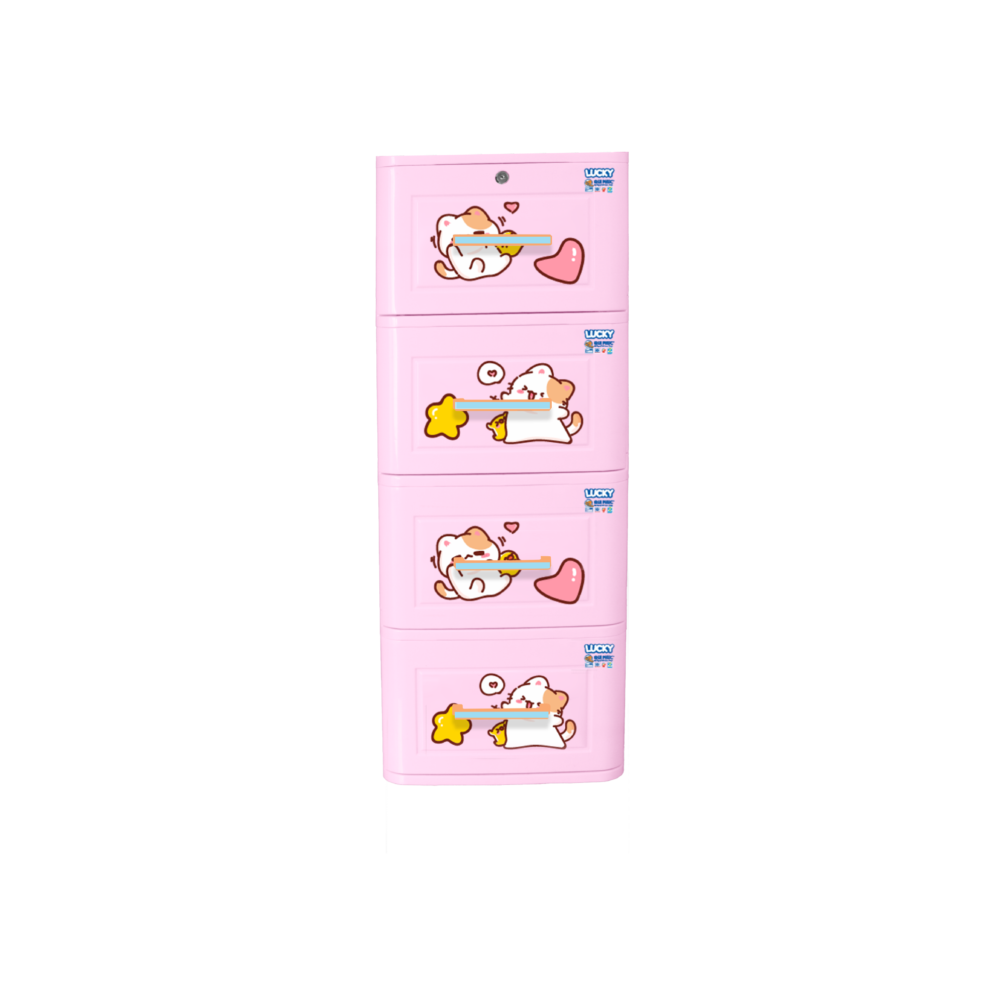 Tủ nhựa LUCKY 4 tầng 