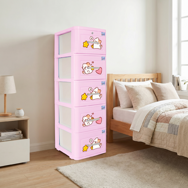 Tủ nhựa LUCKY 5 tầng