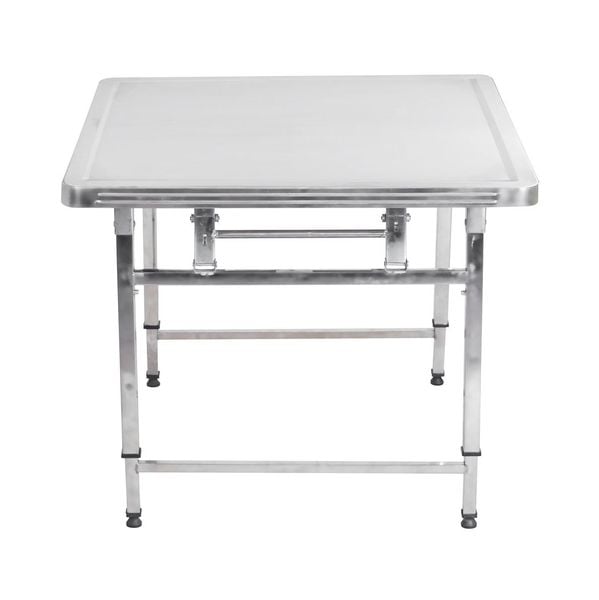 Bàn Inox Ceto chân xếp tăng đưa