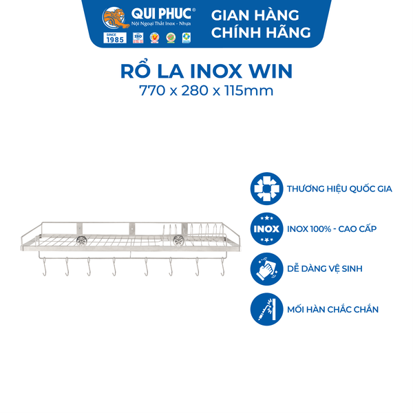 Rổ la inox Win
