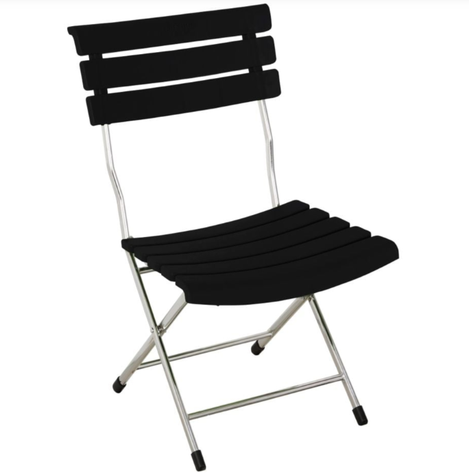  Combo Bàn Deli Tabigo + 4 Ghế xếp nhựa 8 nan inox S 