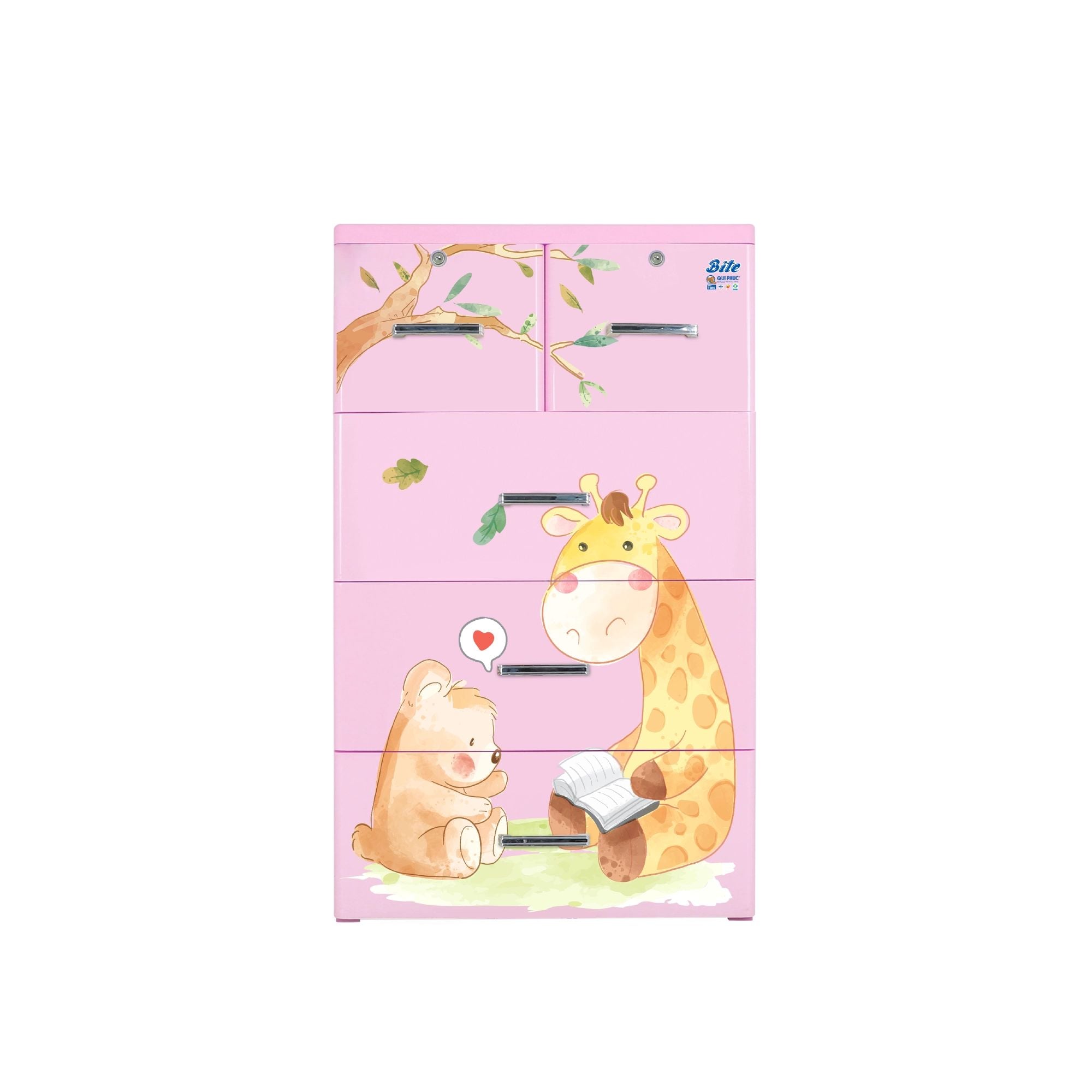  Tủ nhựa BITE 4 tầng 