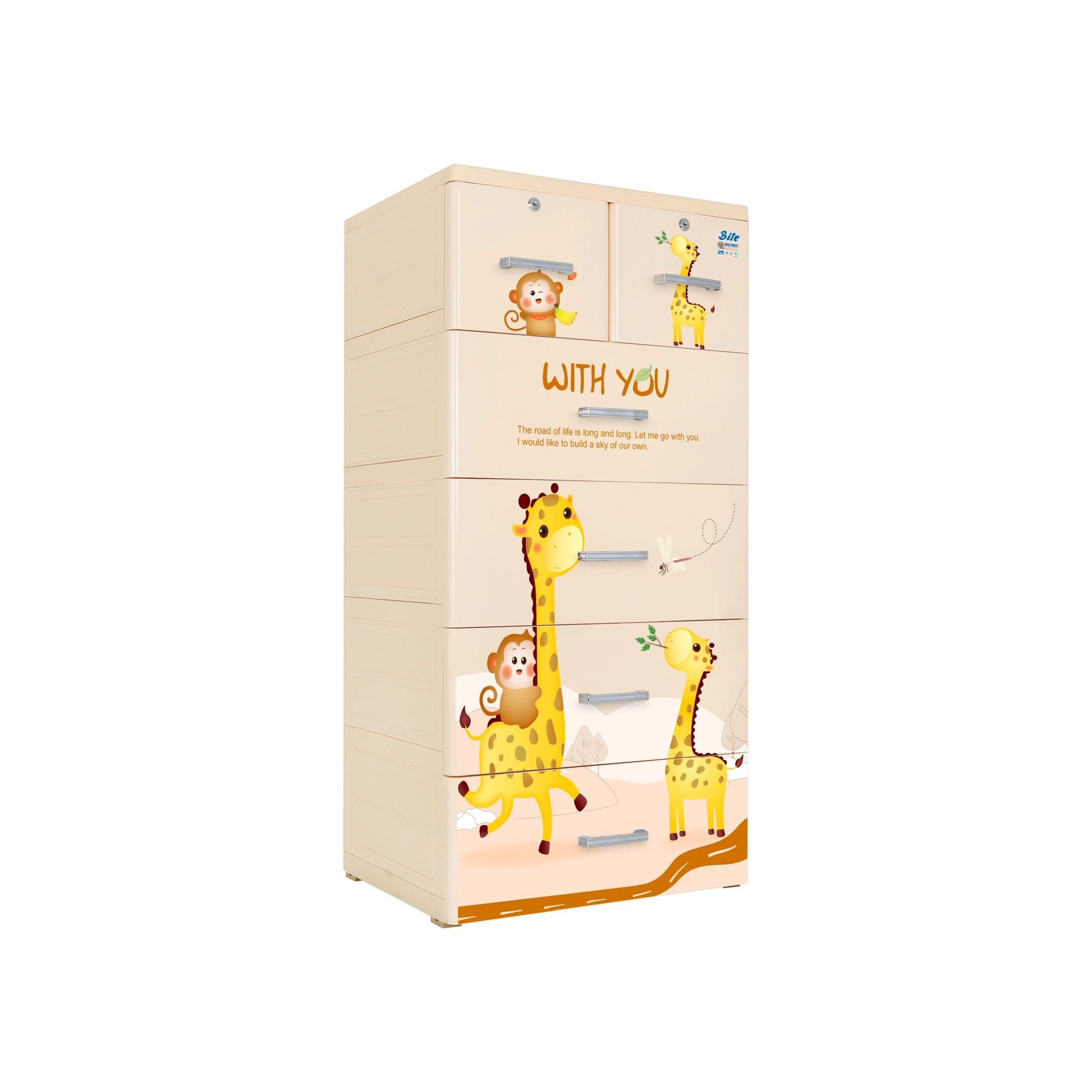  Tủ nhựa BITE 5 tầng 