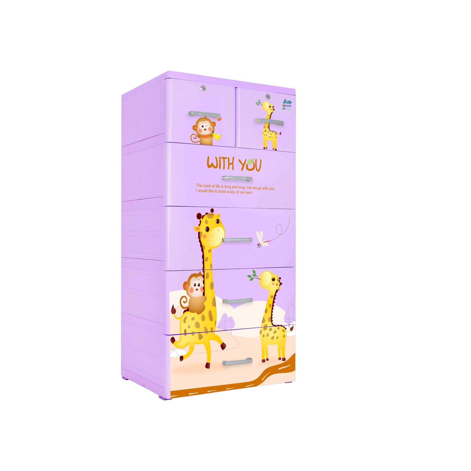  Tủ nhựa BITE 5 tầng 