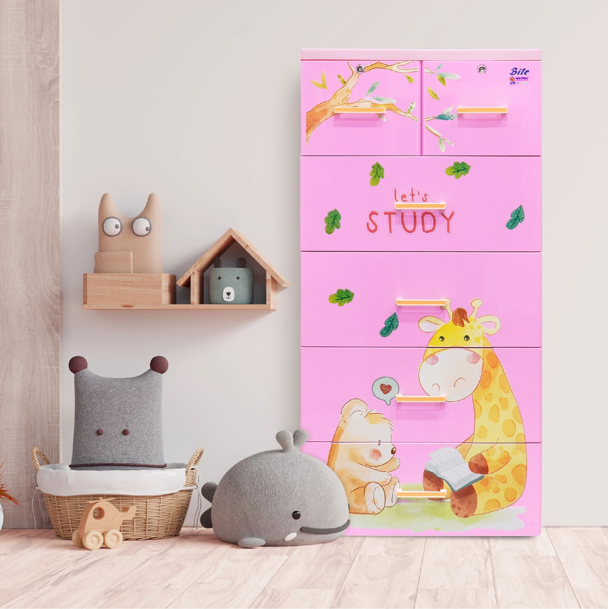  Tủ nhựa BITE 5 tầng 