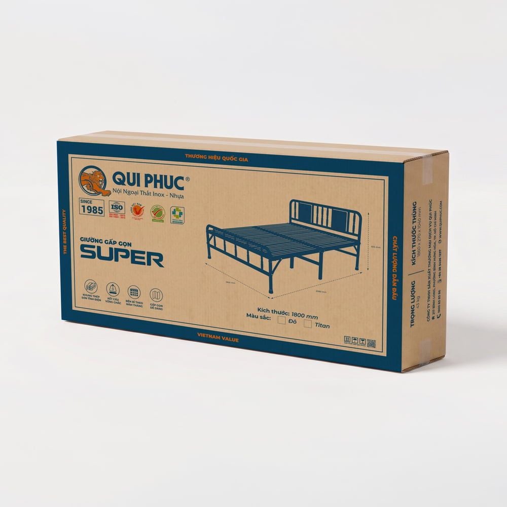  GIƯỜNG GẤP GỌN SUPER 