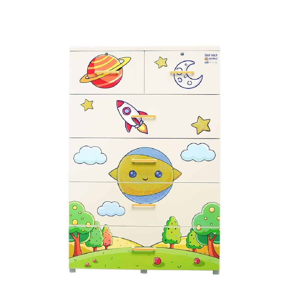  Tủ nhựa DELI MAX 5 tầng 