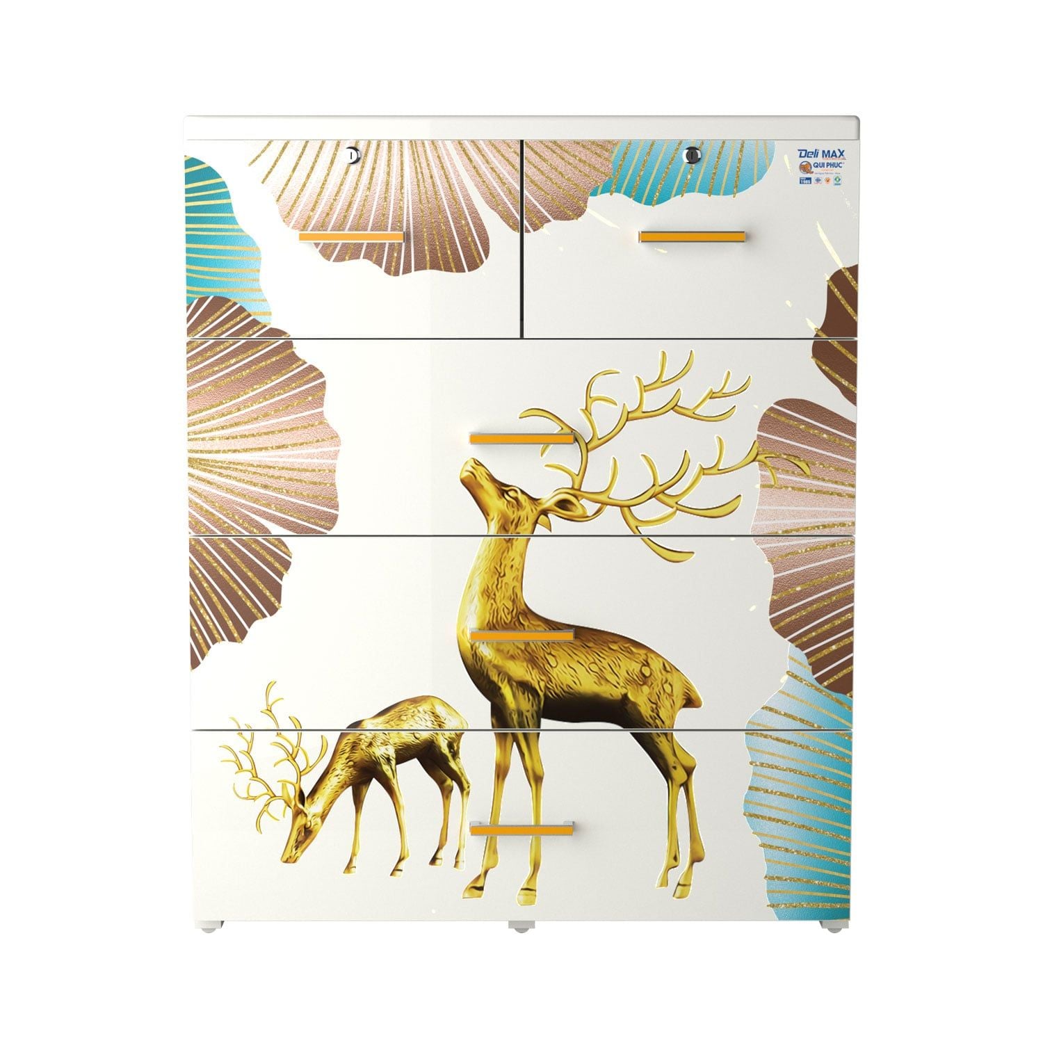  Tủ nhựa DELI MAX 4 tầng 