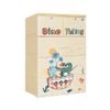 Tủ nhựa KID 4 tầng - Nội Ngoại Thất Inox Nhựa - Qui Phúc - quiphuc.com