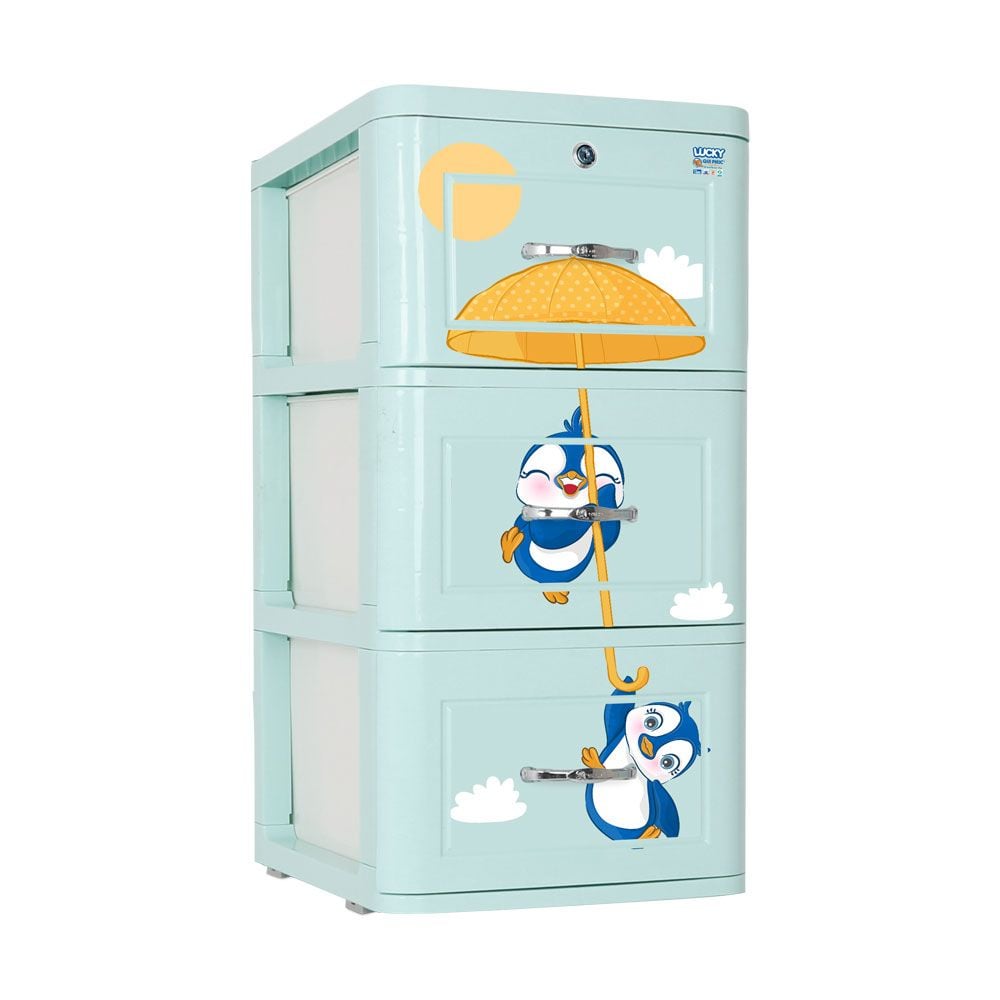  Tủ nhựa LUCKY 3 tầng 