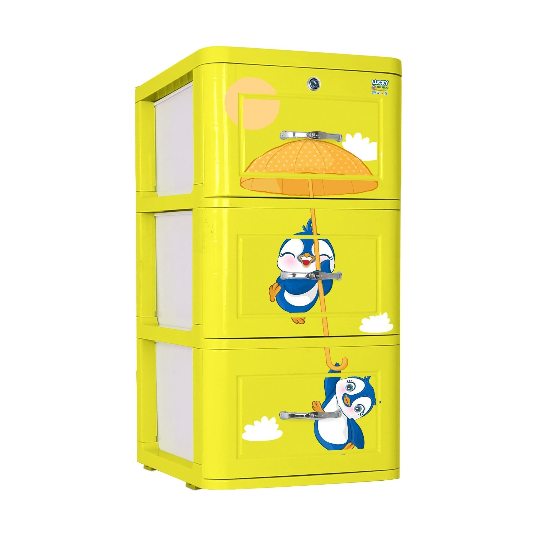  Tủ nhựa LUCKY 3 tầng 