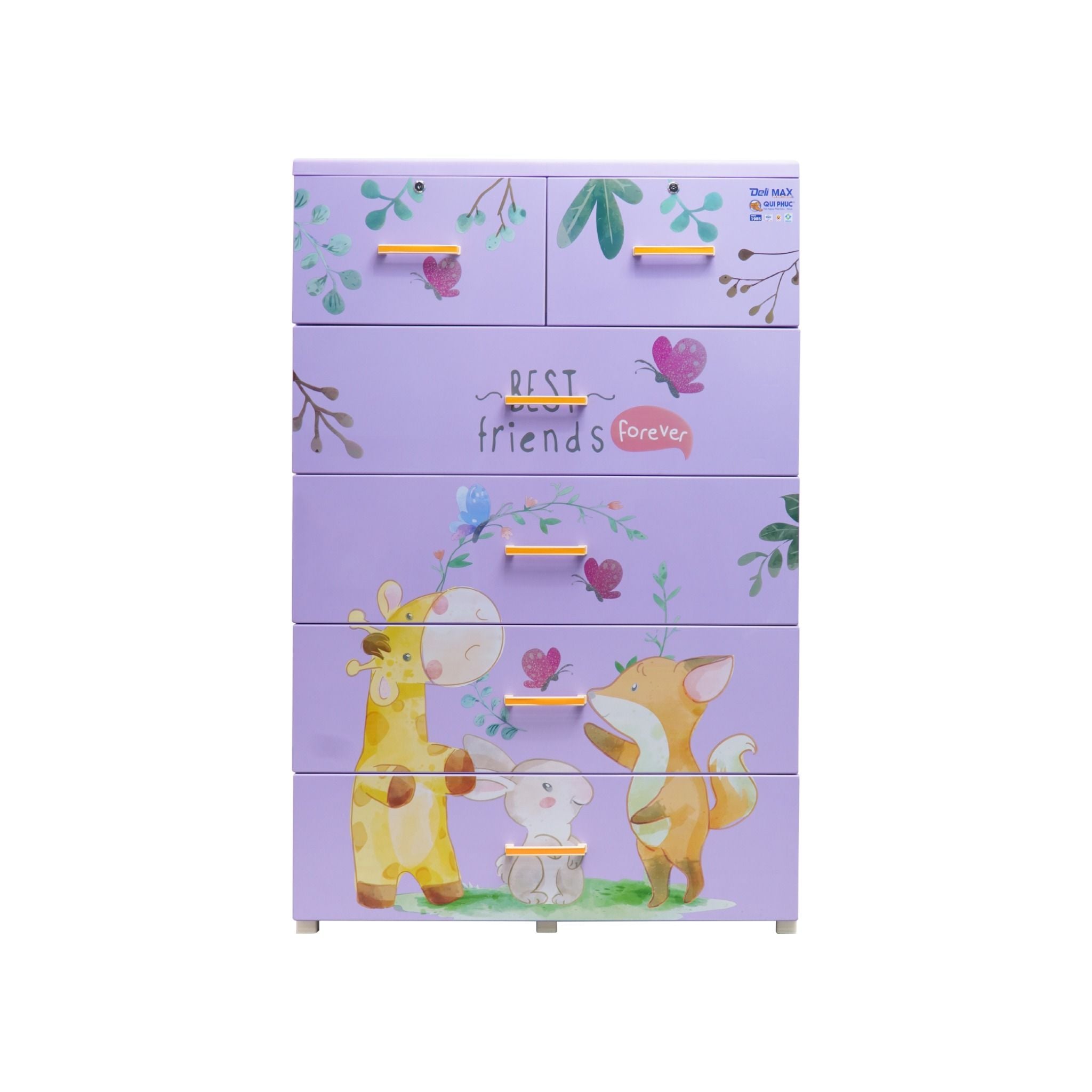  Tủ nhựa DELI MAX 5 tầng 