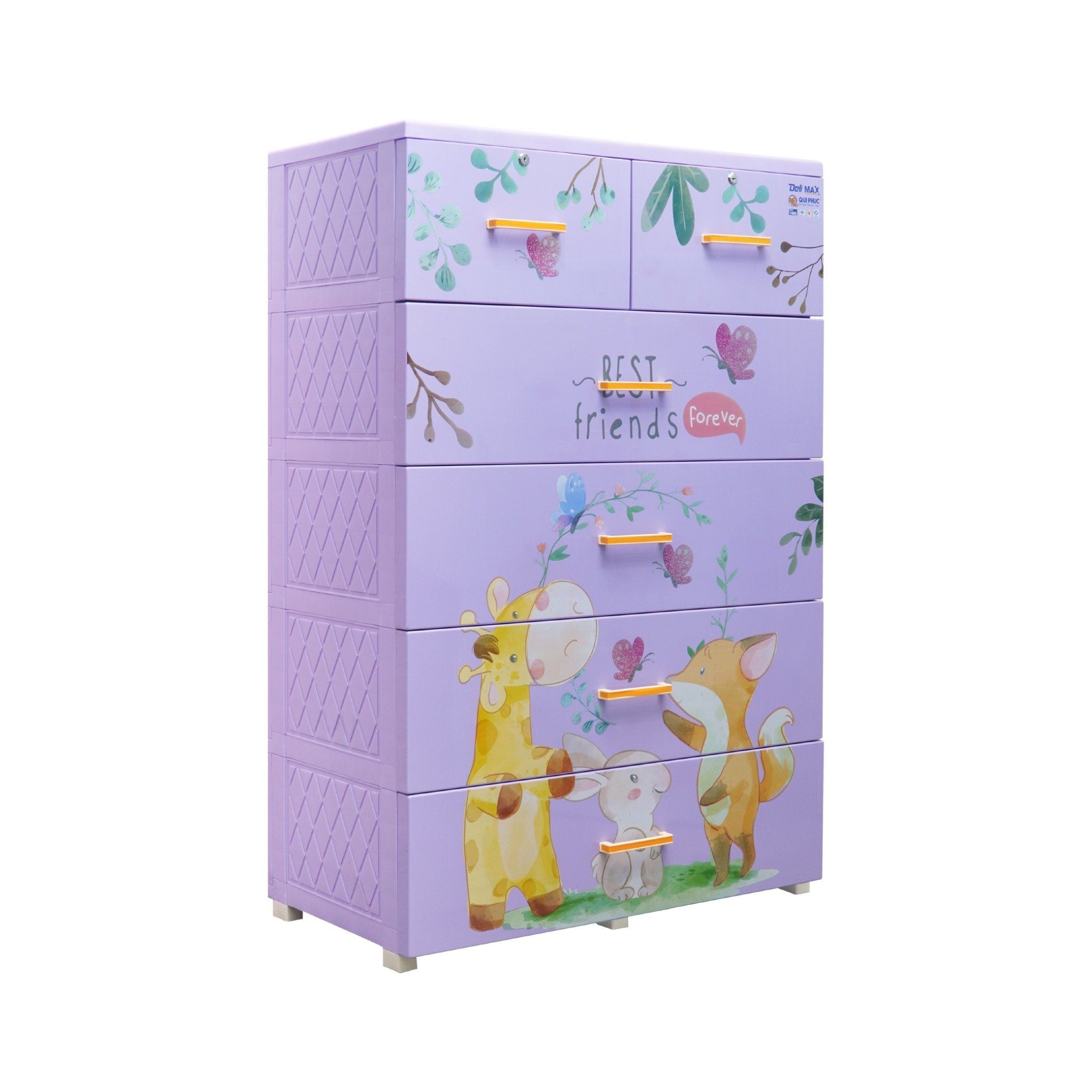  Tủ nhựa DELI MAX 5 tầng 