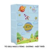 Tủ nhựa DELI MAX 5 tầng 