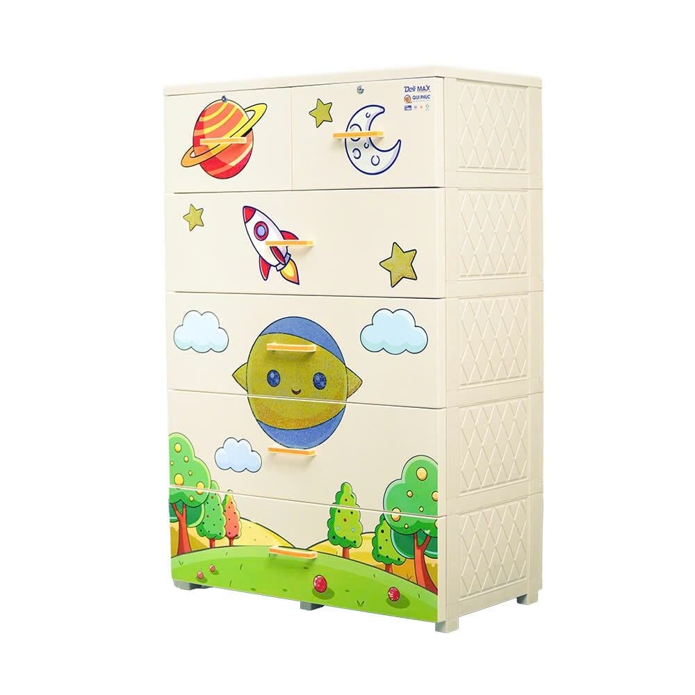  Tủ nhựa DELI MAX 5 tầng 