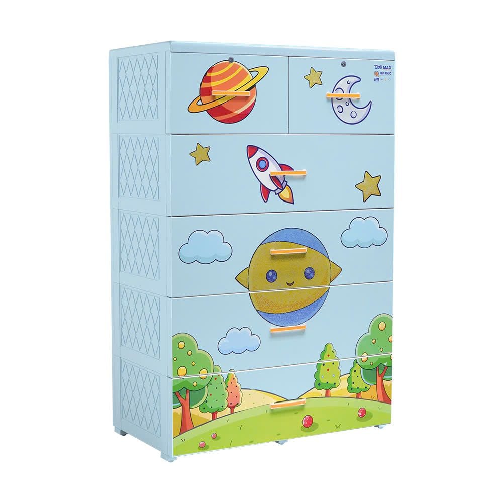  Tủ nhựa DELI MAX 5 tầng 