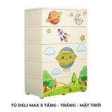  Tủ nhựa DELI MAX 5 tầng 