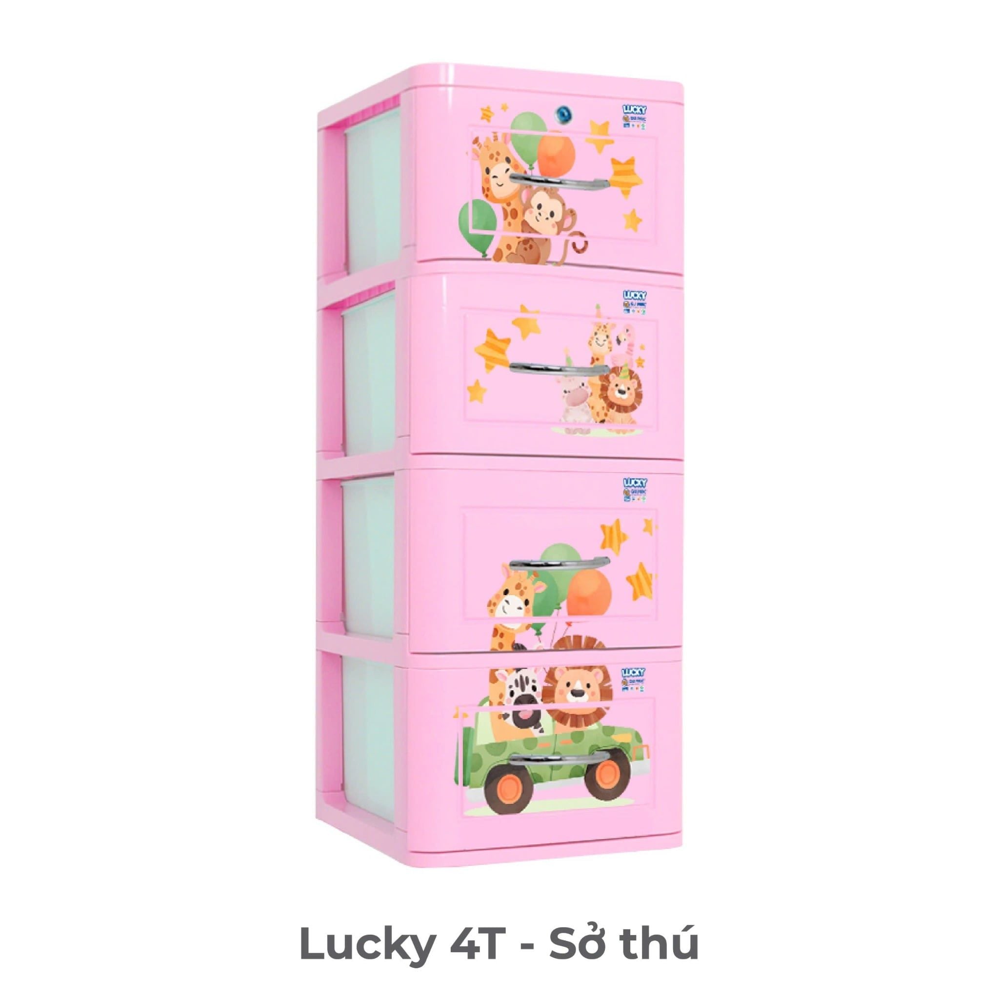  Tủ nhựa LUCKY 4 tầng 