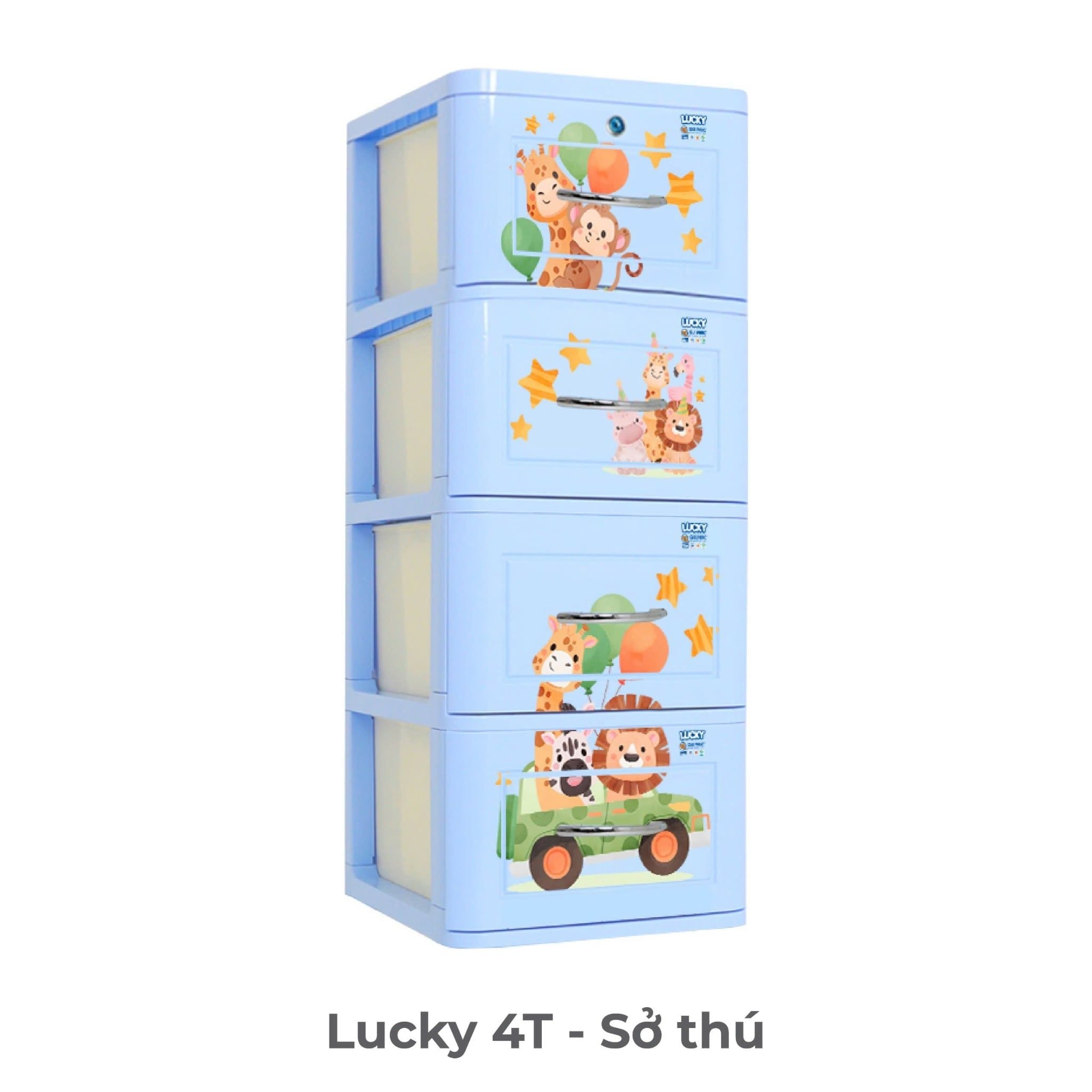  Tủ nhựa LUCKY 4 tầng 