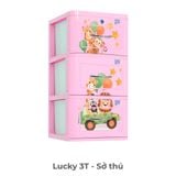  Tủ nhựa LUCKY 3 tầng 