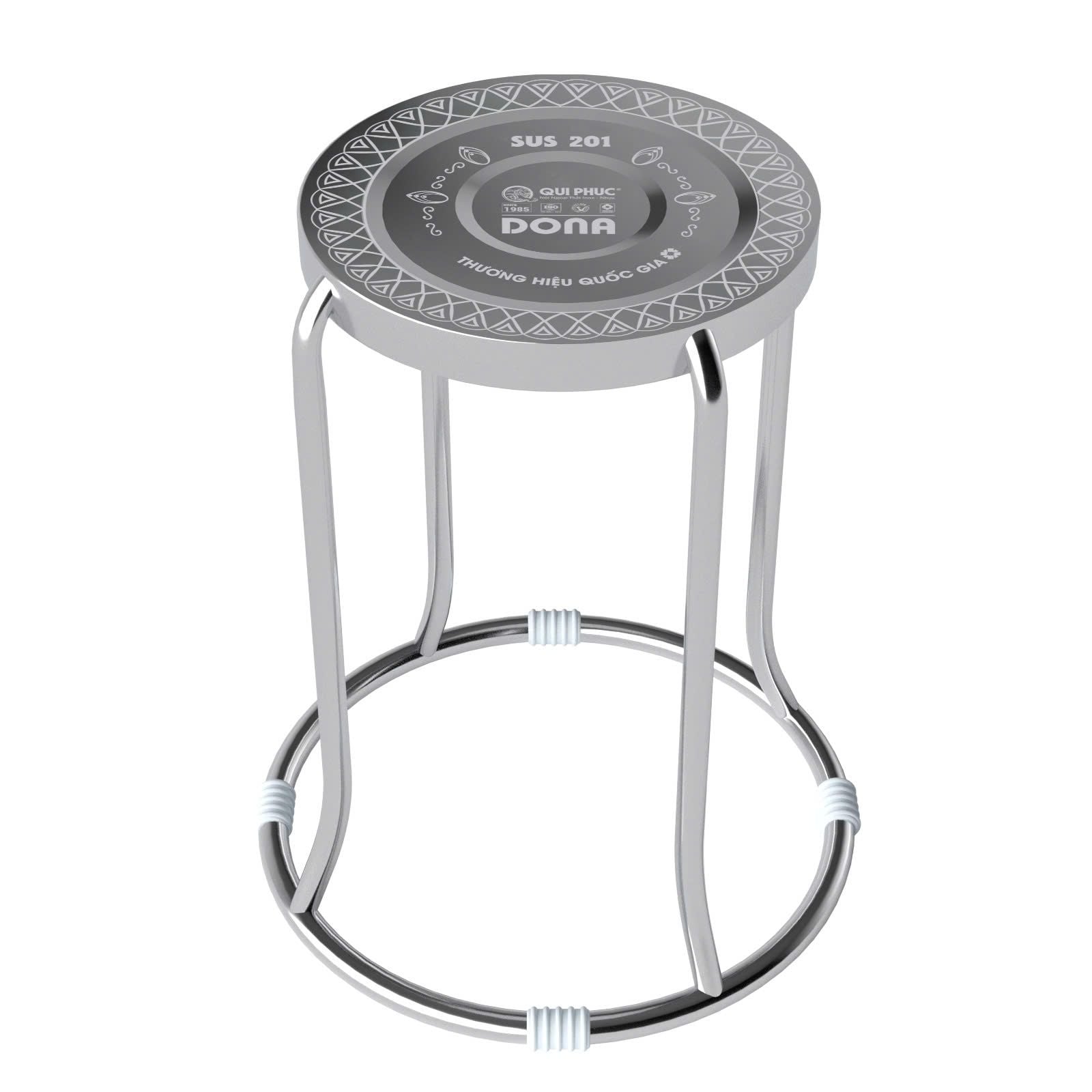  Ghế đôn inox DONA mặt 30 phi 19 