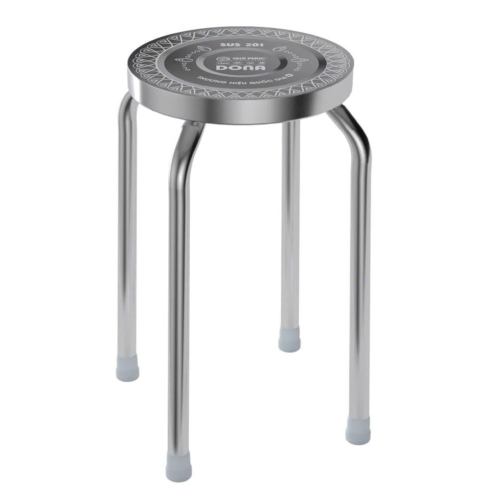  Ghế đẩu inox DONA mặt 30 