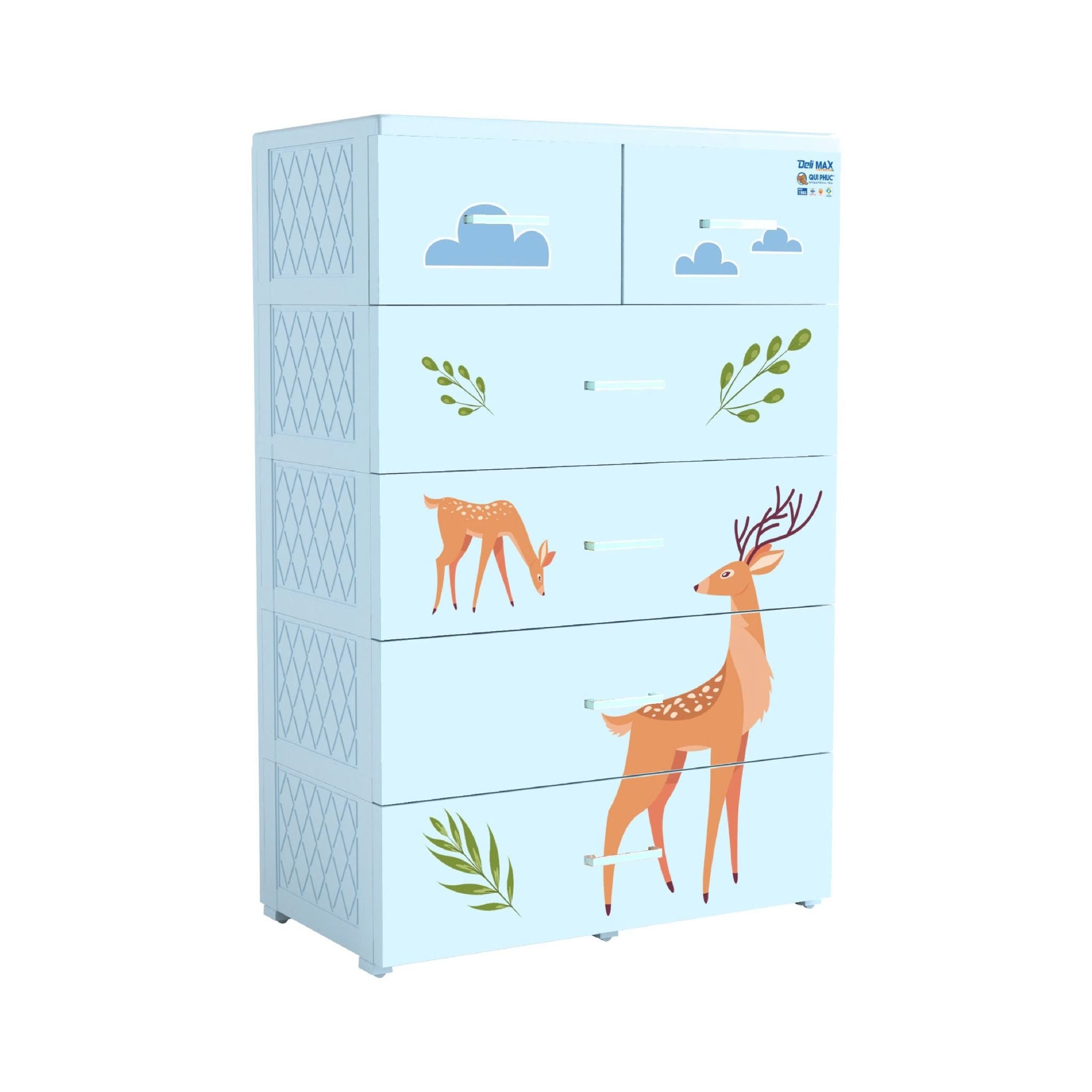  Tủ nhựa DELI MAX 5 tầng 