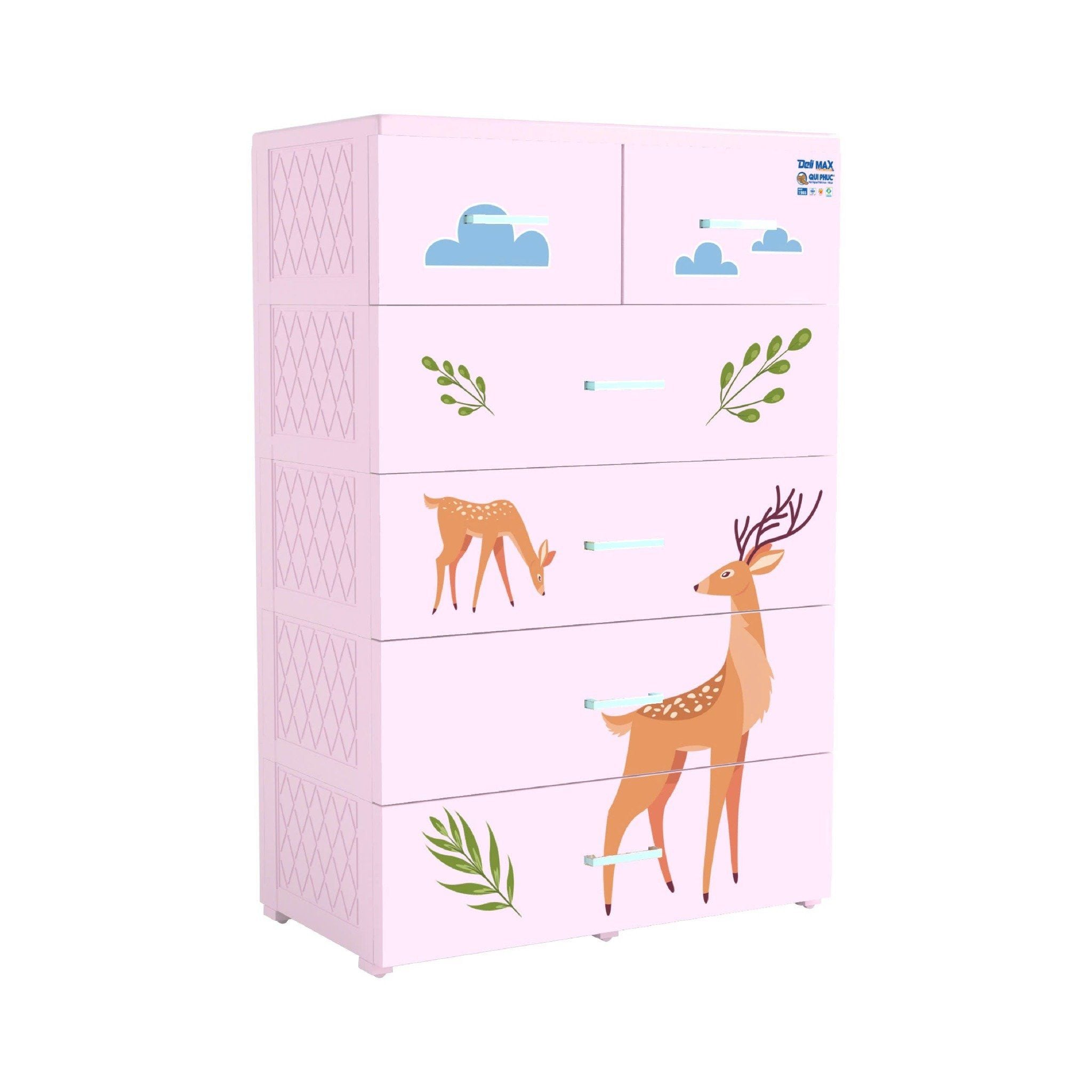  Tủ nhựa DELI MAX 5 tầng 