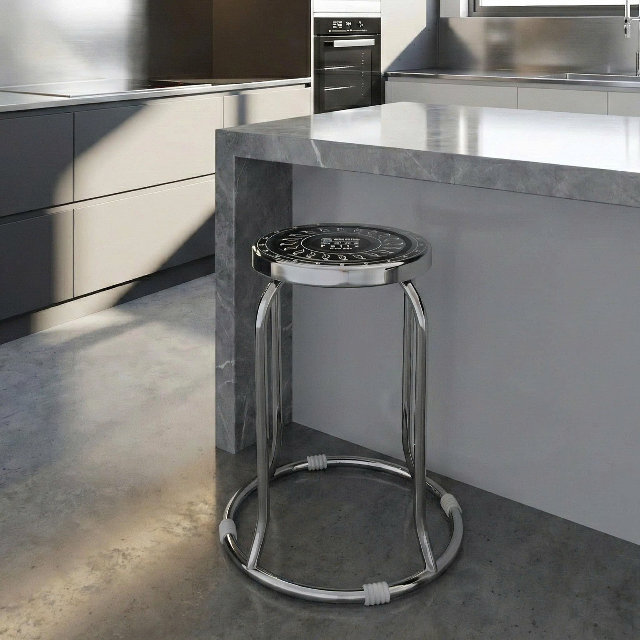  Ghế đôn inox FELIX mặt 28 phi 19 