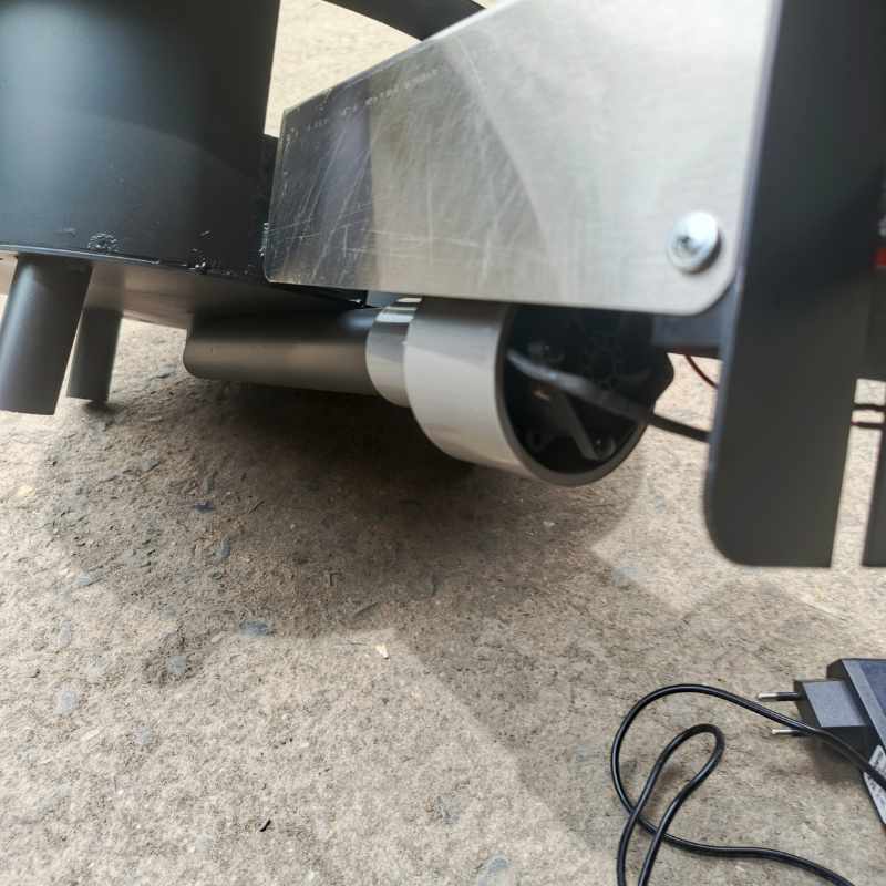 Bếp Dầu Thải Sài Gòn D40 – Quạt Phản Lực 12V 2,8A – Lửa Siêu Mạnh – Nấu Nồi 80L