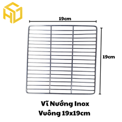 Vỉ Nướng Inox  Cao Cấp – Chống Gỉ Sét, Bền Đẹp, Dễ Vệ Sinh