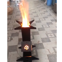 Bếp củi hỏa tiễn sài gòn – tiết kiệm củi,lửa mạnh như bếp gas công nghiệp