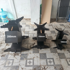 Bếp củi hỏa tiễn sài gòn họng củi 150m có kèm quạt  – dùng cho nồi 60 lit