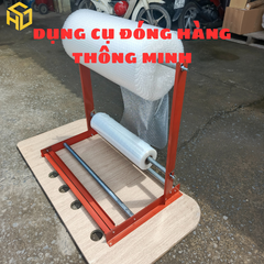 Dụng Cụ Quấn Màng PE & Xốp Nổ 2 Tầng Bằng Thép Carbon 3mm – Siêu Bền,Tăng Năng Suất Đóng Hàng Online