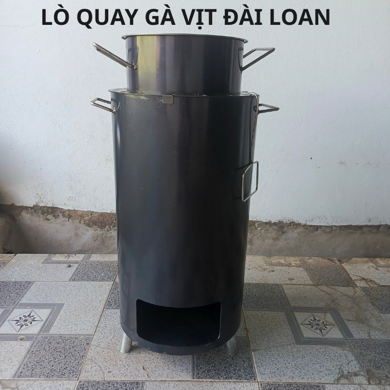 LÒ QUAY GÀ VỊT ĐÀI LOAN - THIẾT KẾ 2 LỚP - DA GIÒN THỊT MỀM