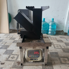 Bếp củi hỏa tiễn sài gòn họng củi 100m có kèm quạt  – tiết kiệm củi,lửa mạnh như bếp gas công nghiệp