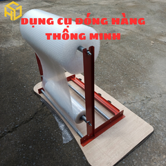 Dụng Cụ Quấn Màng PE & Xốp Nổ 2 Tầng Bằng Thép Carbon 3mm – Siêu Bền,Tăng Năng Suất Đóng Hàng Online