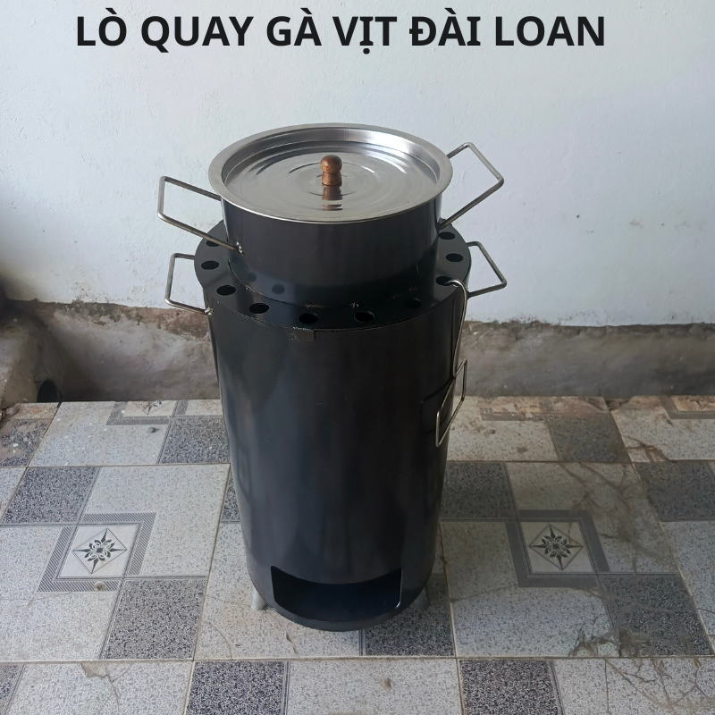 LÒ QUAY GÀ VỊT ĐÀI LOAN - THIẾT KẾ 2 LỚP - DA GIÒN THỊT MỀM