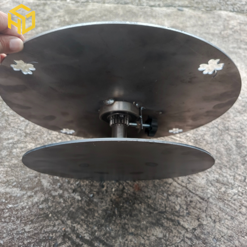 Bàn xoay trưng bày sản phẩm mặt xoay 40cm- có khóa cố định