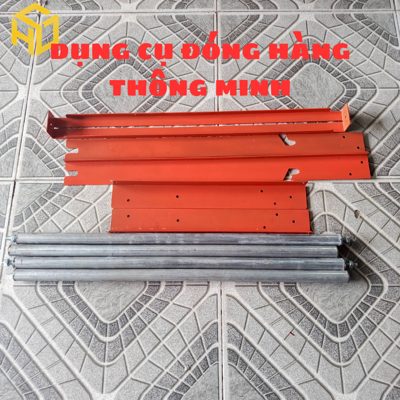 Dụng Cụ Quấn Màng PE & Xốp Nổ 2 Tầng Bằng Thép Carbon 3mm – Siêu Bền,Tăng Năng Suất Đóng Hàng Online