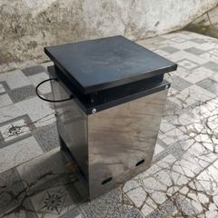 Bếp củi tên lửa họng củi 100m phiên bản cao cấp thân vỏ inox đẹp bền và an toàn